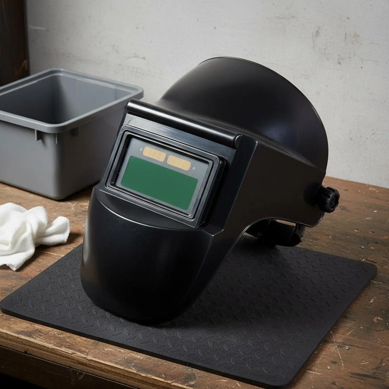 Casco de soldadura con oscurecimiento automático y protección visual - imagen 4