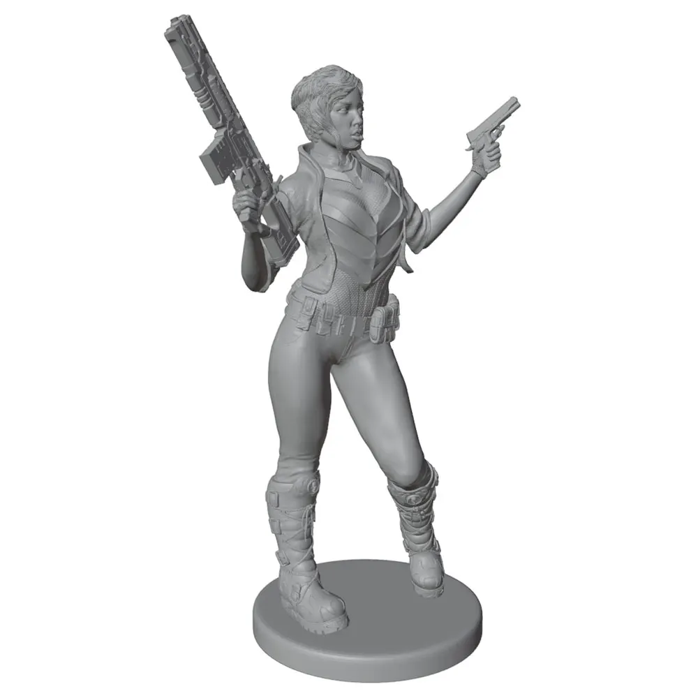 Figura en miniatura de resina 1/24 multi-pieza sin pintar
