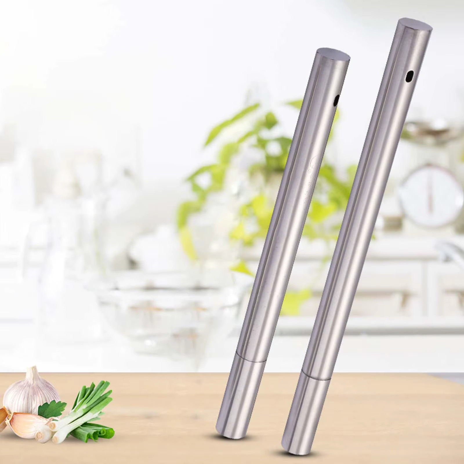 Tubo Organizador Brochetas Acero Inoxidable con Ventilación – Soporte Kebab Parrilla