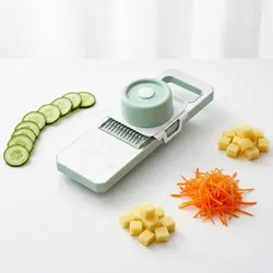 Cortador de verduras con base antideslizante para gatos y perros