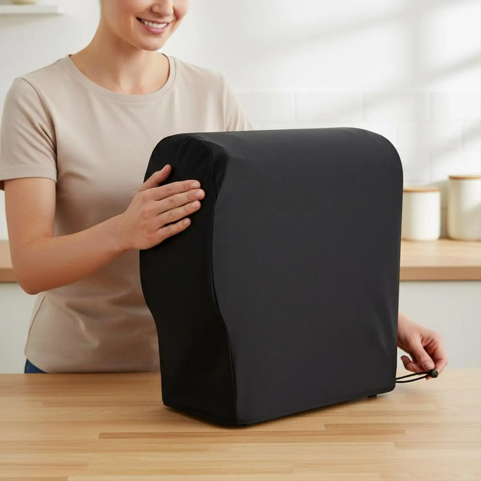 Funda protectora ajustable para máquina de café – Cubierta plegable contra el polvo - imagen 5