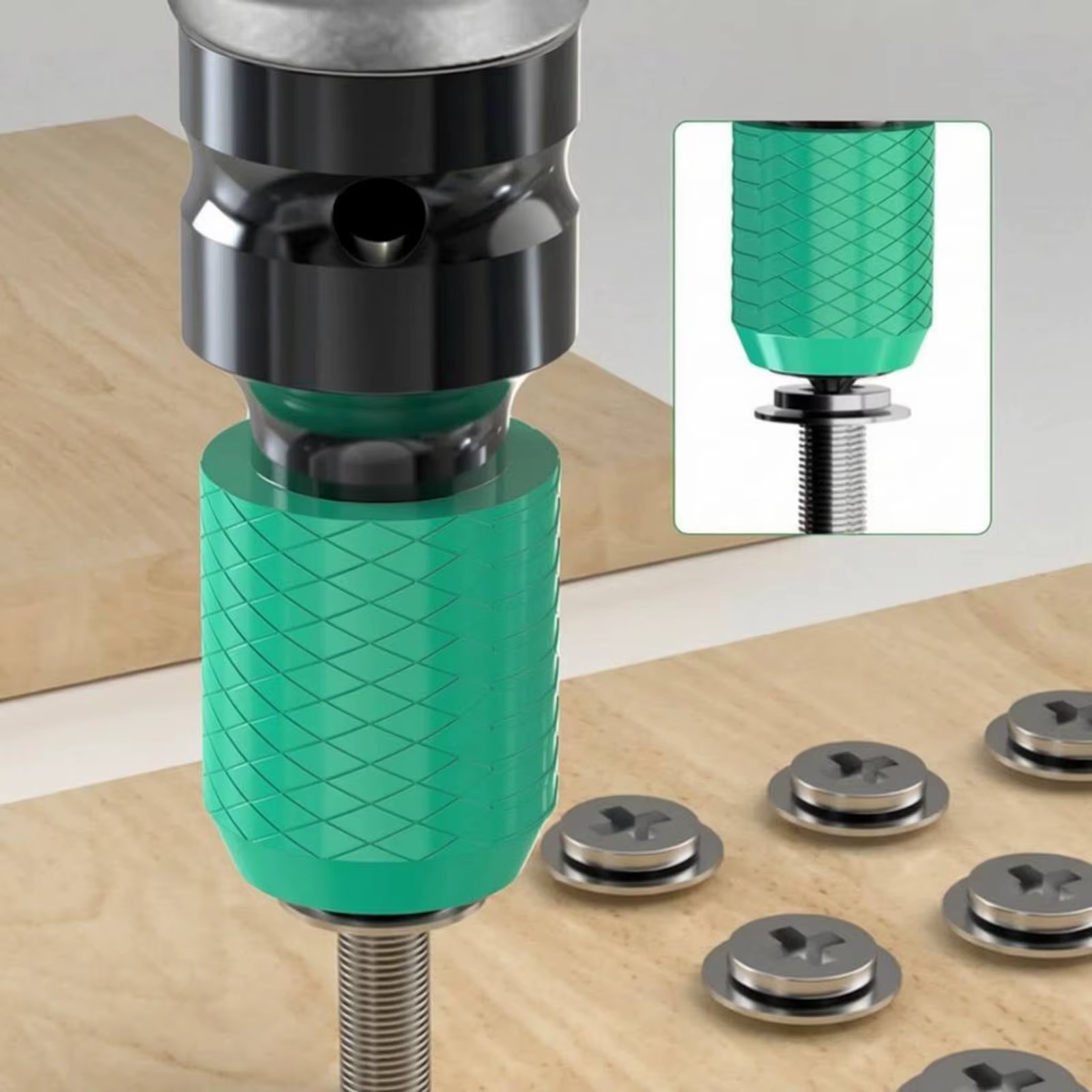 Cepillo de taladro con adaptador telescópico para perros y gatos - imagen 5