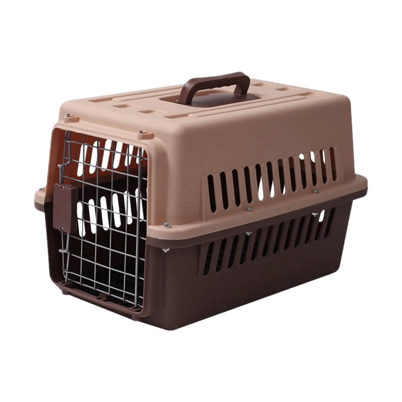 Transportín para perros pequeños y gatitos con ventilación lateral