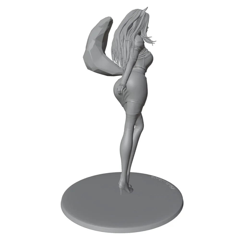 Modelo miniatura DIY impreso en 3D gris sin pintar ni montar - imagen 4