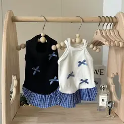 Vestido princesa de primavera para perros y gatos, Yorkshire