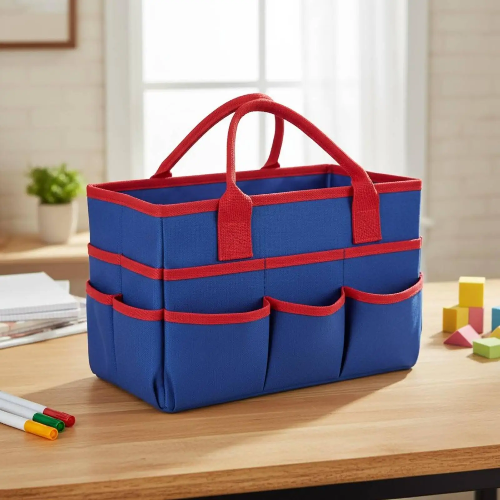 Bolsa Organizadora con Varios Compartimentos para Materiales de Arte - imagen 2