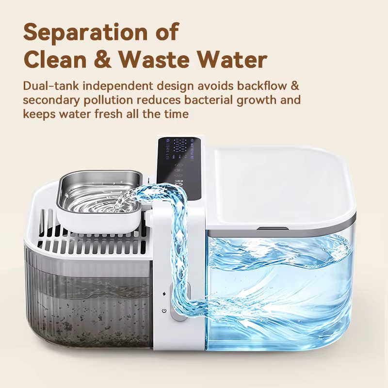 Bebedero Inalámbrico para Gatos - Fuente de Agua Automática 3.5L - imagen 4