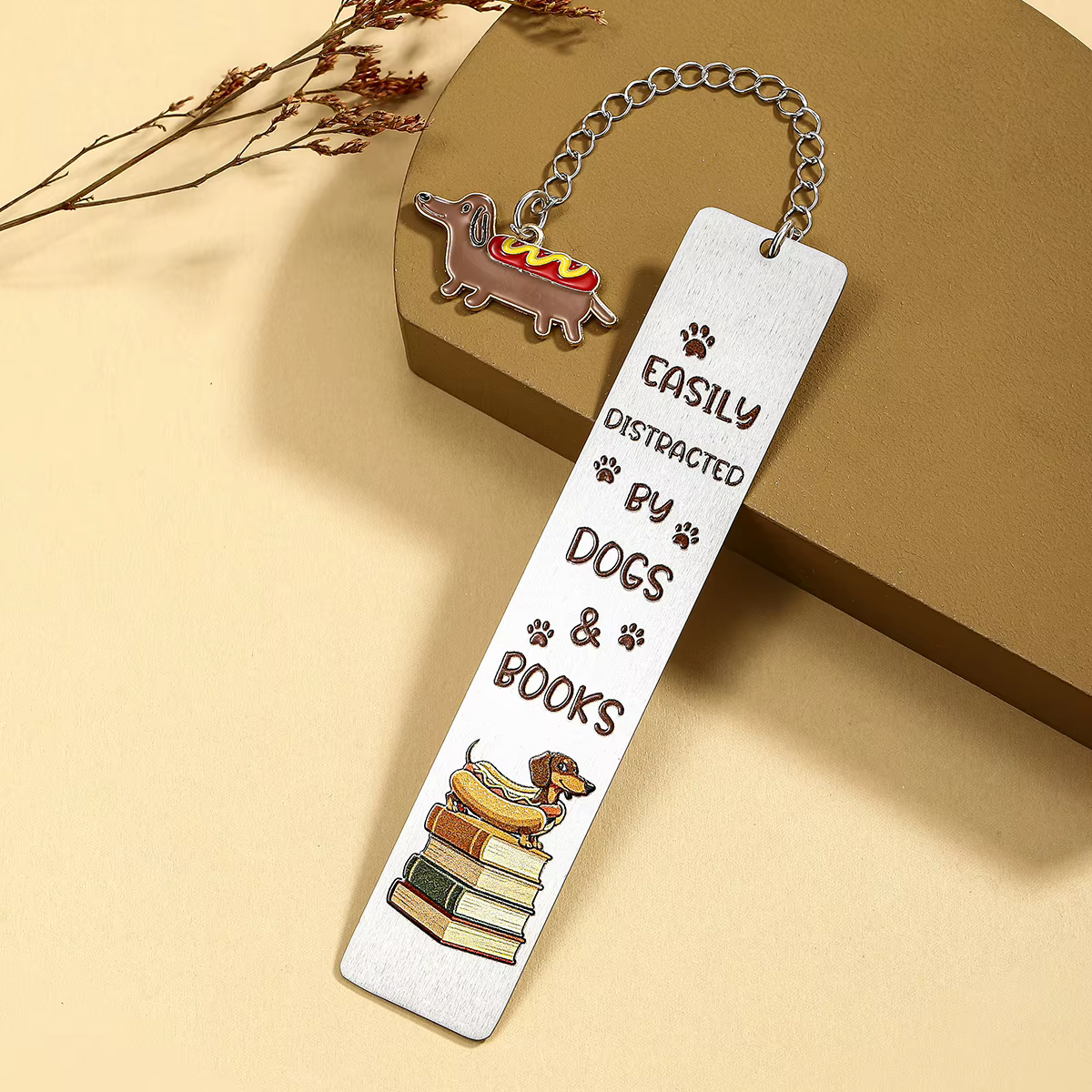 Marcapáginas Dachshund – Regalo Adorable para Amantes de Perros y Libros