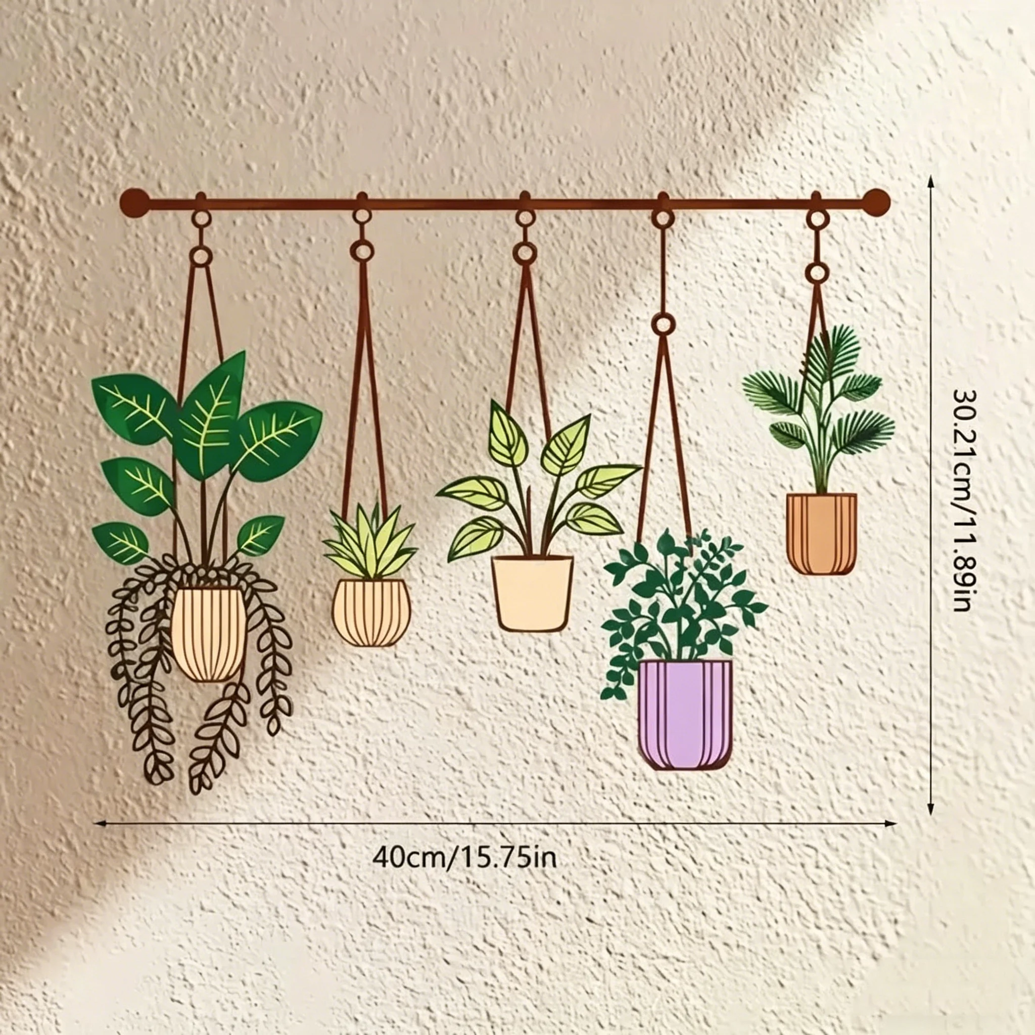 Varias piezas de decoración metálica combinadas