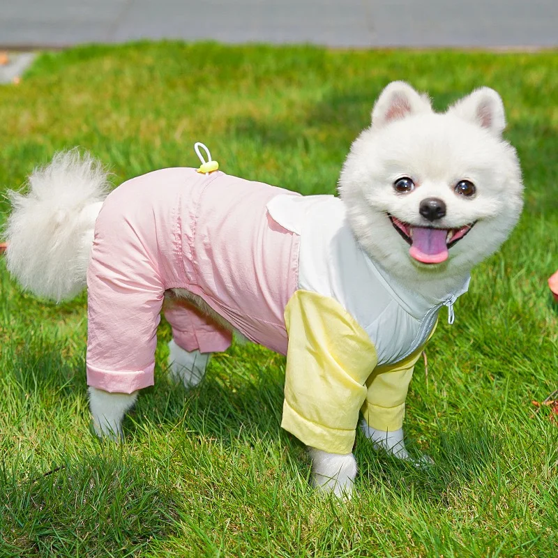Sudadera ligera para York y bulldog francés – Gato y perro con cuello alto y anti-viento - imagen 4