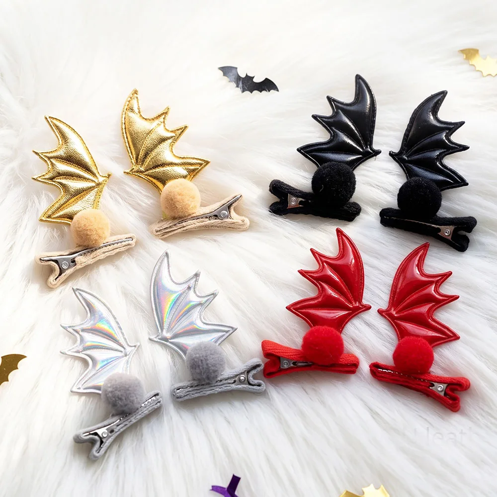 Horquillas Halloween Alas Murciélago para Perros – Pinzas de Fiesta caninas