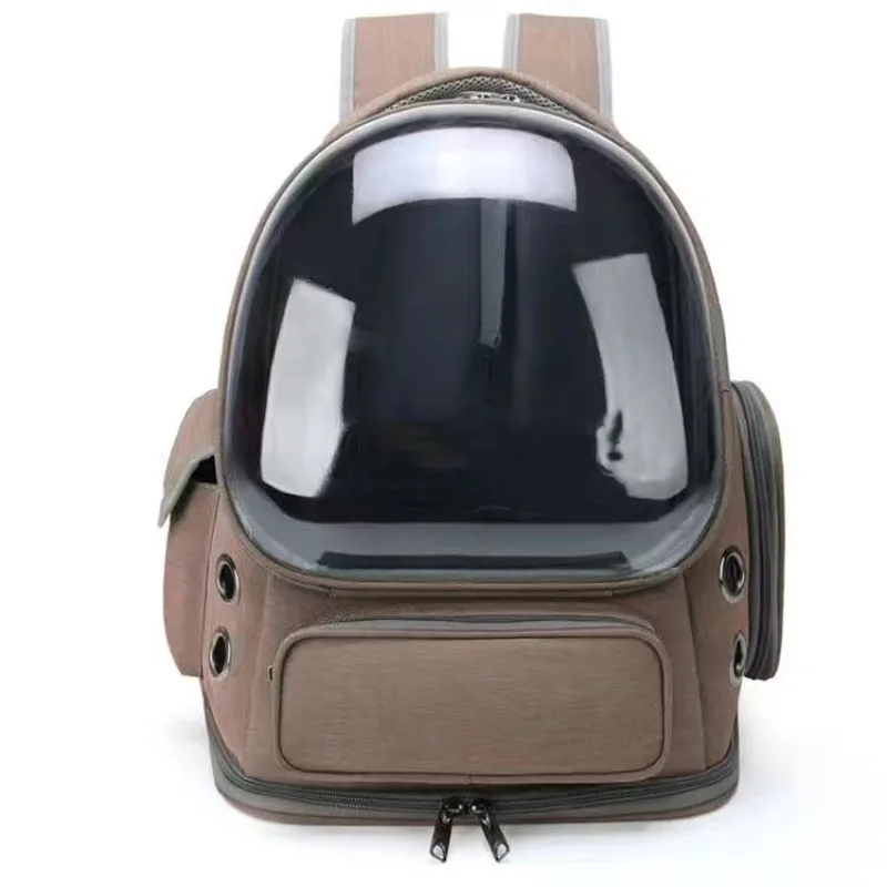 Transportín cápsula con bolsa transparente para gatos y perros - imagen 2