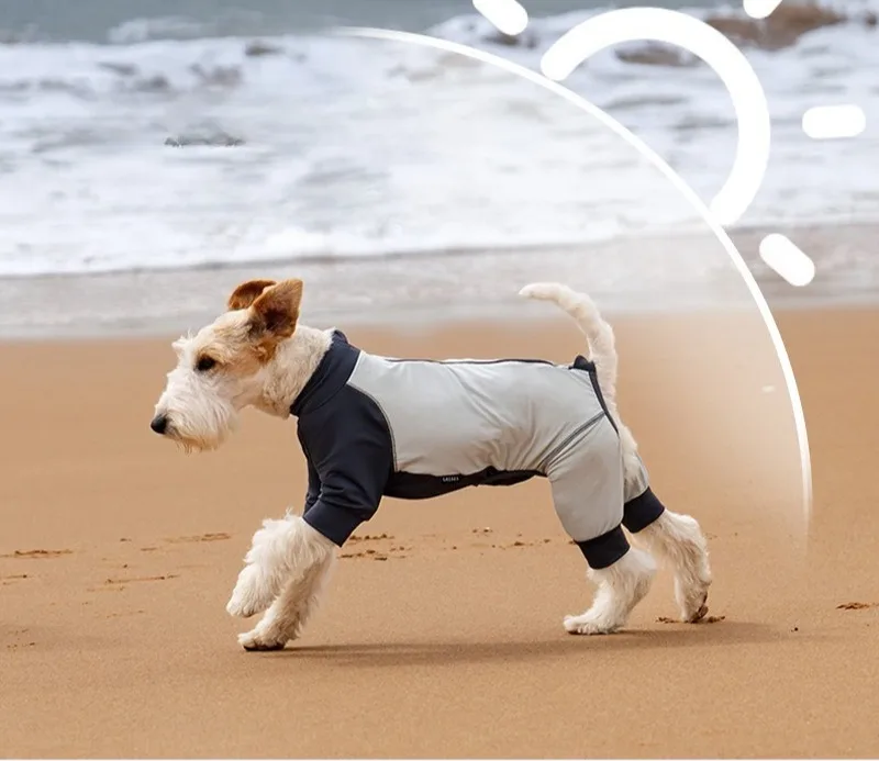 Chaleco con protección UPF50+ para perros