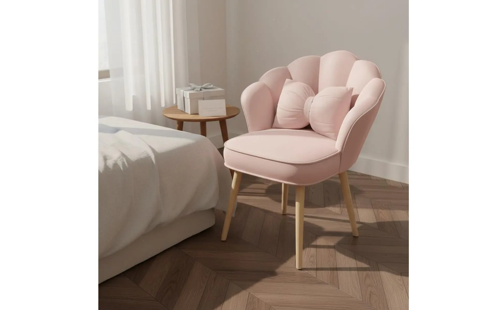 Vista lateral con base giratoria