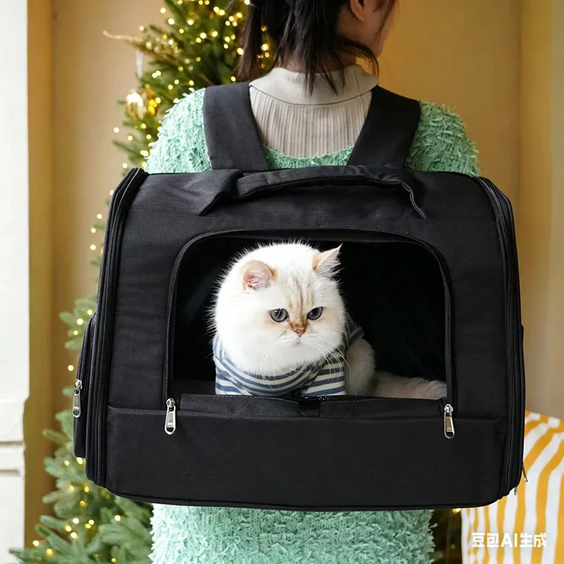 Mochila de transporte para mascotas: para gatos y perros pequeños - imagen 4
