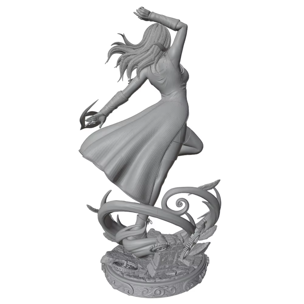 Figura de Resina 1/24 para Pintar – Modelo DIY sin Pintar ni Montar - imagen 2