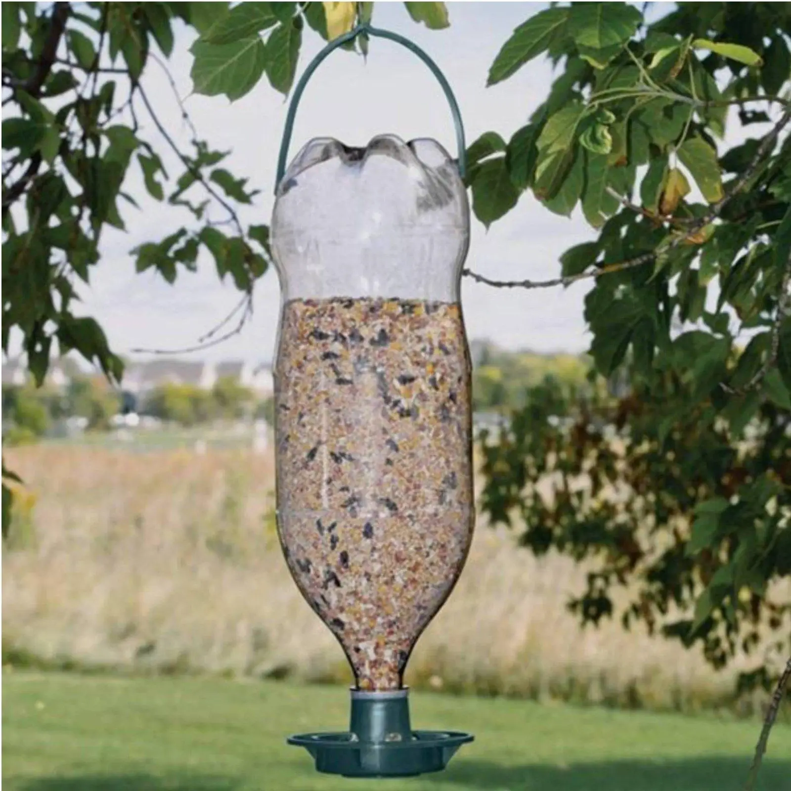 Bebedero Colgante para Aves Silvestres con Adaptador de Botella - imagen 4
