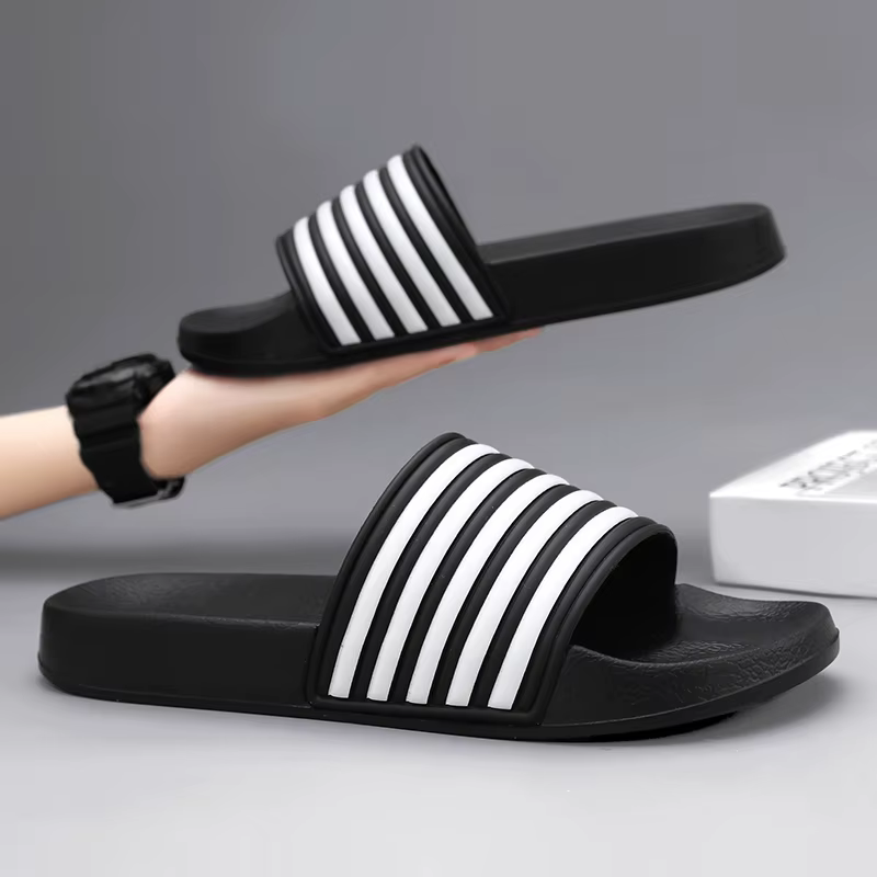 Pantuflas de verano para hombre, suaves y cómodas, planas tipo sandalia - imagen 3