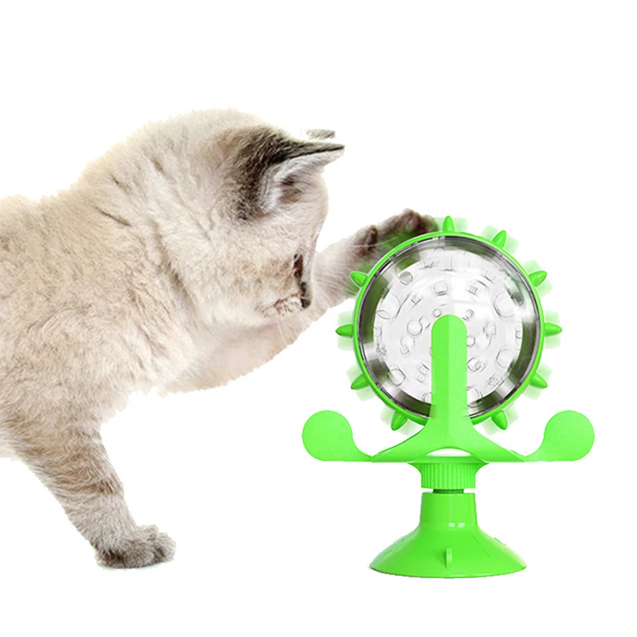 Vista del juguete dispensador de comida para mascotas pawstrip
