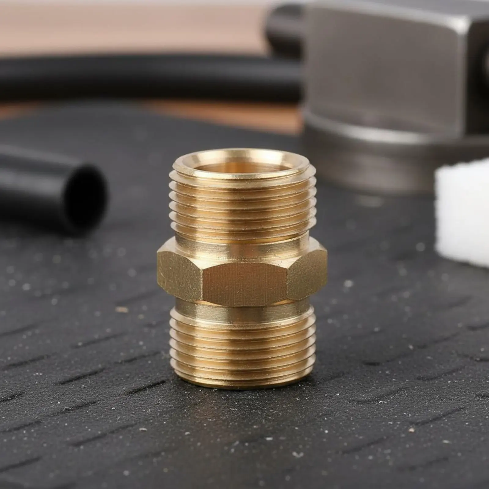 Conector macho M22 para lavadora a presión, extensión resistente - imagen 3