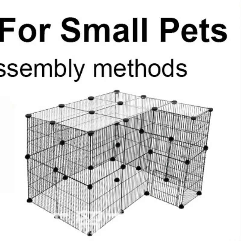 Corral metálico personalizable para gatos y perros pequeños – Jaula de interior - imagen 5