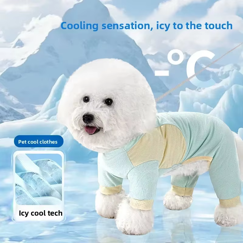 Chaleco transpirable para perros con protección solar y anilla D - imagen 3