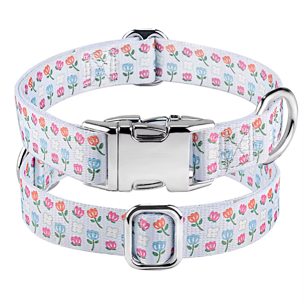 Collar estampado para perros y gatos, ajustable y antiescape - imagen 5