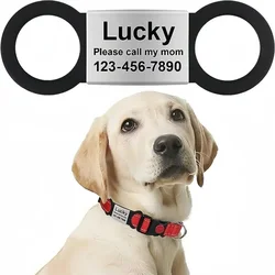 Collar personalizado con grabado de nombre para perros y gatos