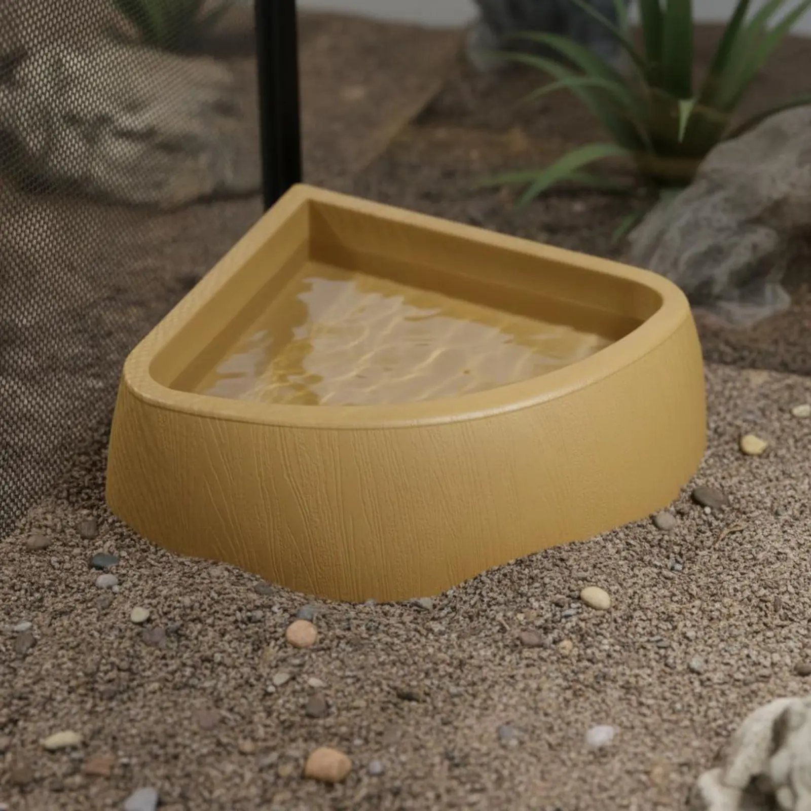 Recipiente de agua para tortugas antideslizante, fácil de limpiar - imagen 3