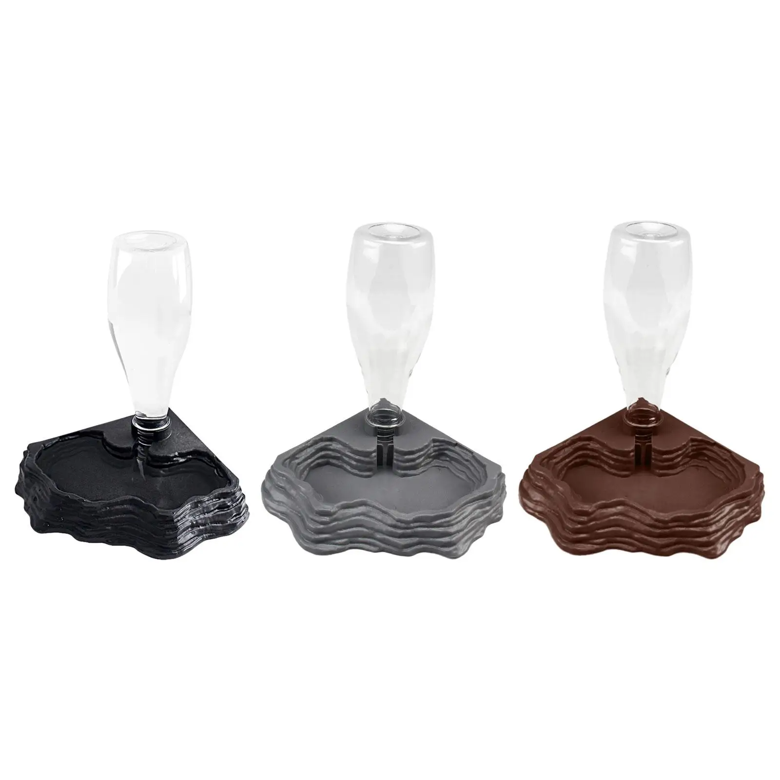 Dispensador automático de agua para tortugas, bebedero para tortugas, tazón de agua