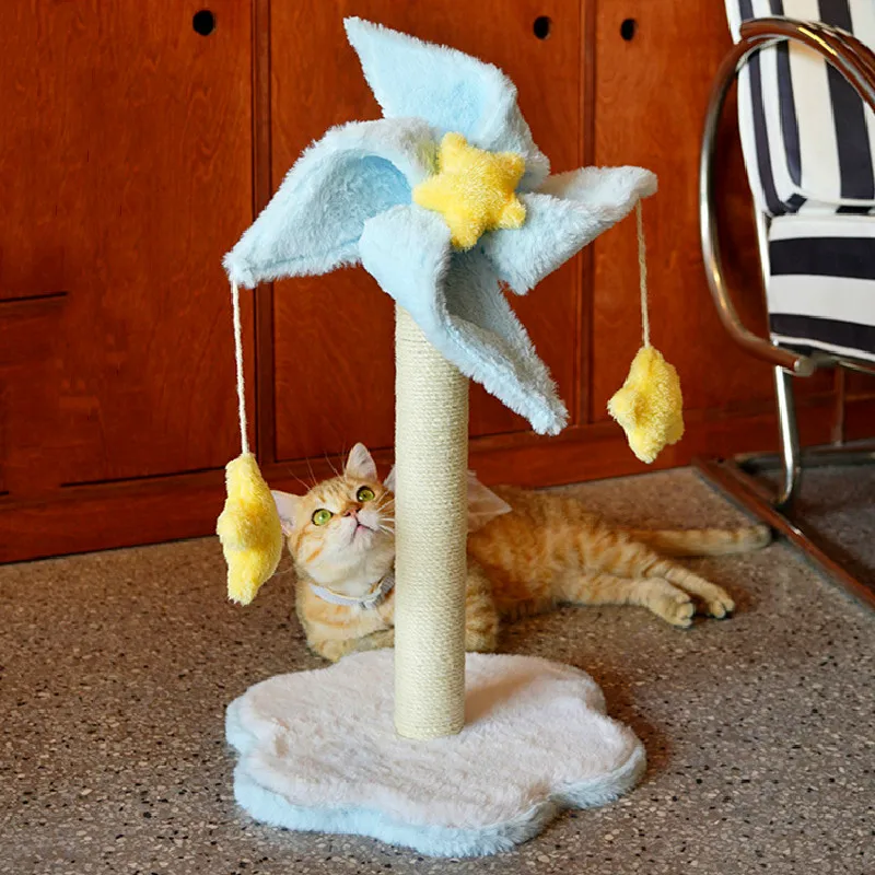 Rascador para Gato con Torre de Sisal y Juguete – 58 caract - imagen 5
