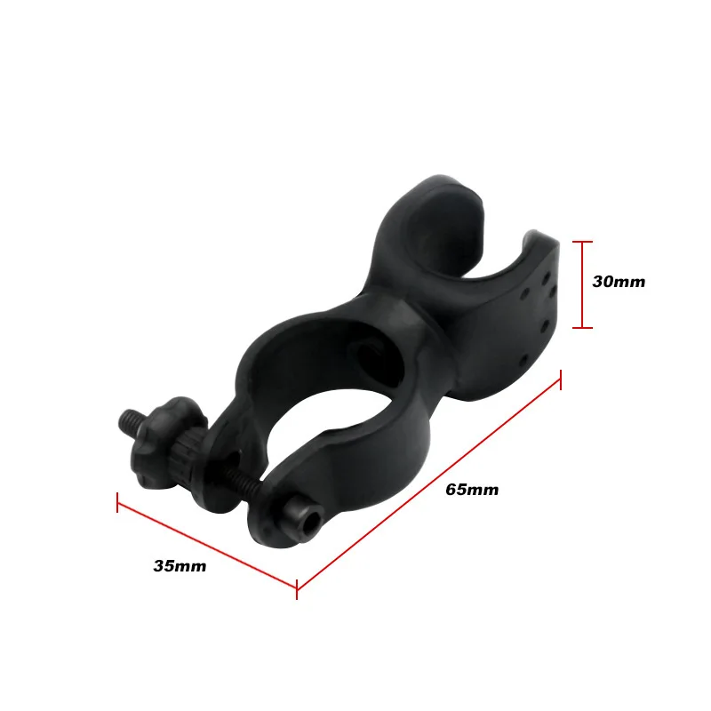 Soporte de luz para bicicleta riderace en empaque