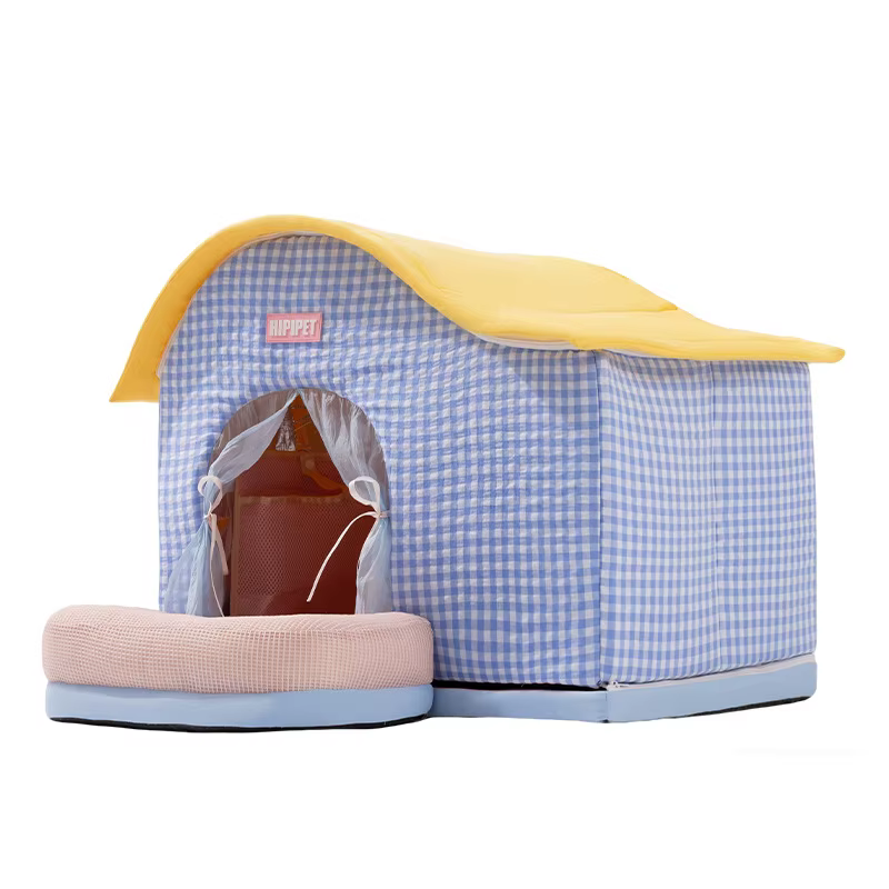Cama refrescante verano doble uso desmontable para gatos y perros - imagen 4