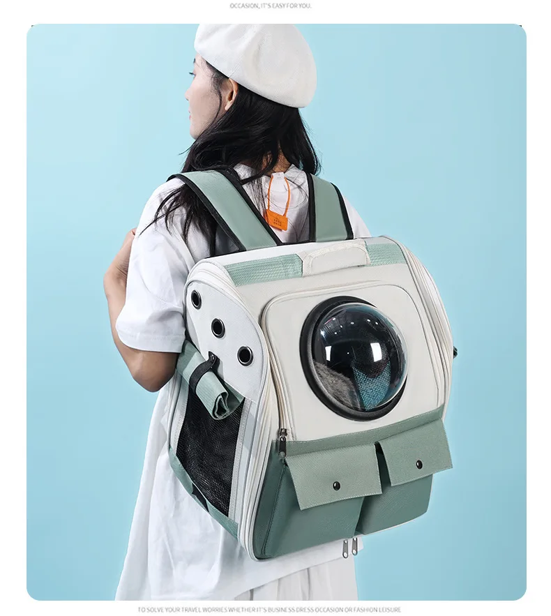 Bolsa transpirable para mascota