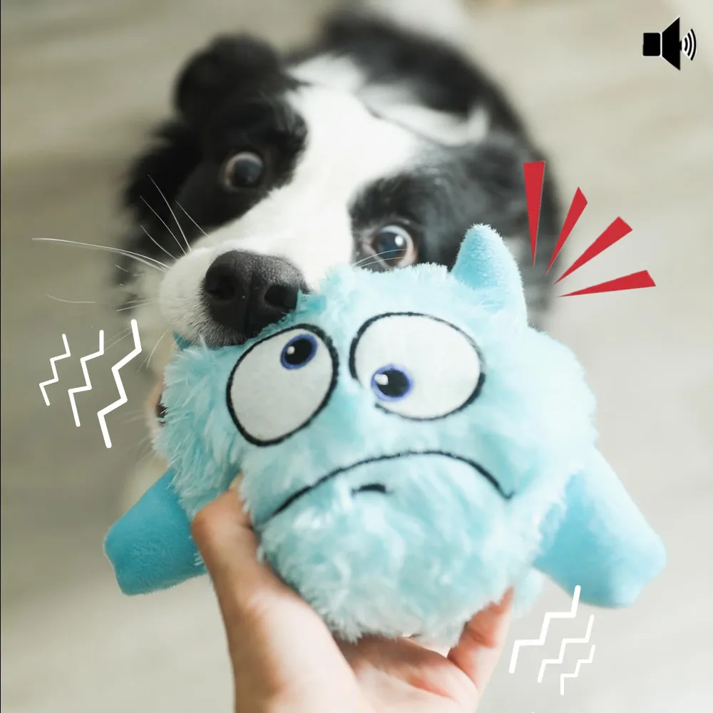 Pelota vibrante interactiva para perros