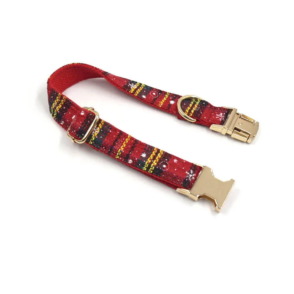 Collares navideños personalizados en polyester