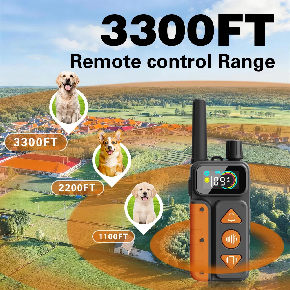 Collar antiladridos eléctrico con vibración y agua para perros - imagen 3