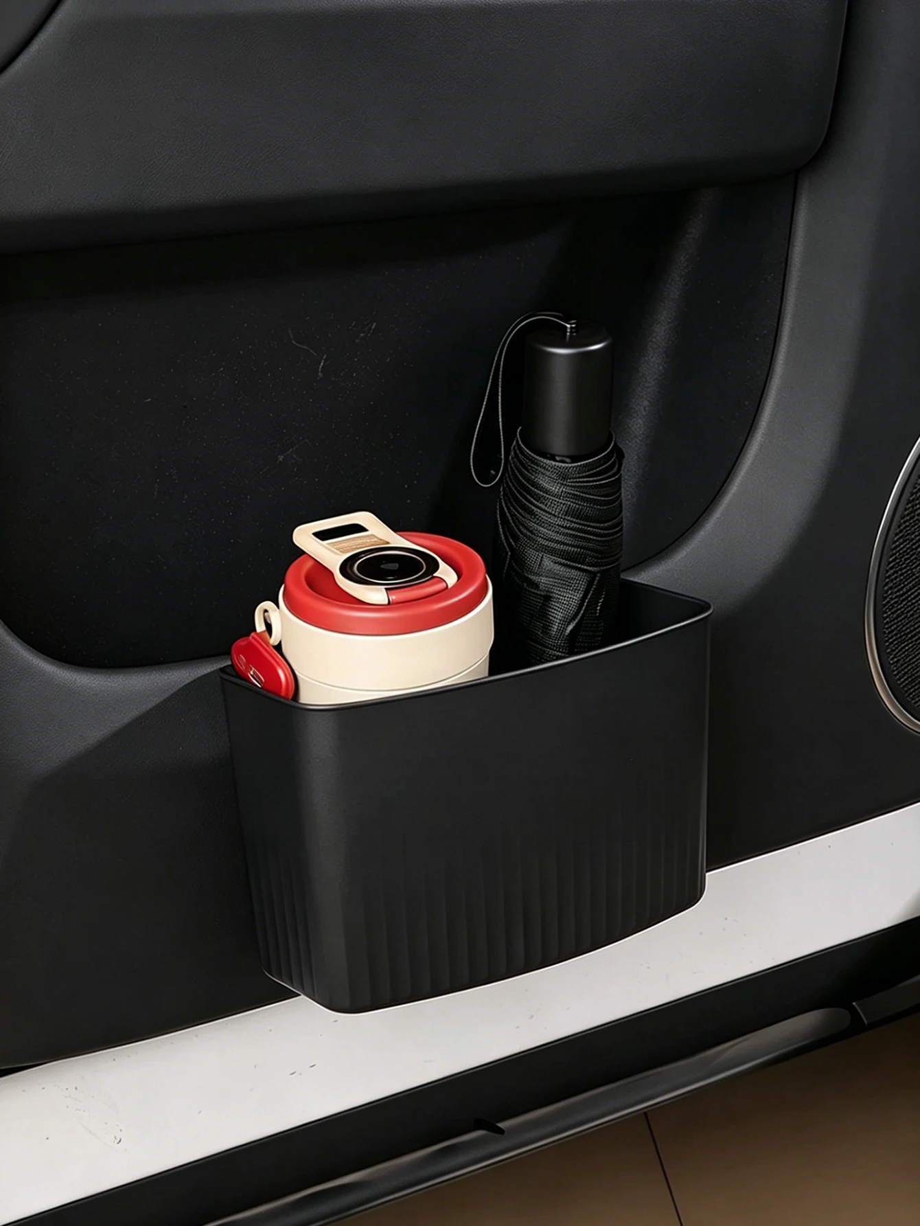 Organizador del asiento trasero para gatos y perros, con portavasos - imagen 4