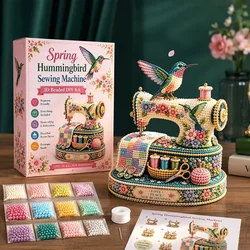 Kit Cuentas 3D Máquina de Coser para Manualidades Principiantes