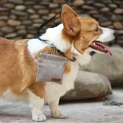 Bolsa premios adiestramiento perro resistente al aceite portátil