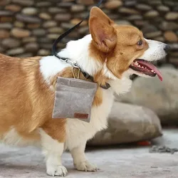 Bolsa premios adiestramiento perro resistente al aceite portátil