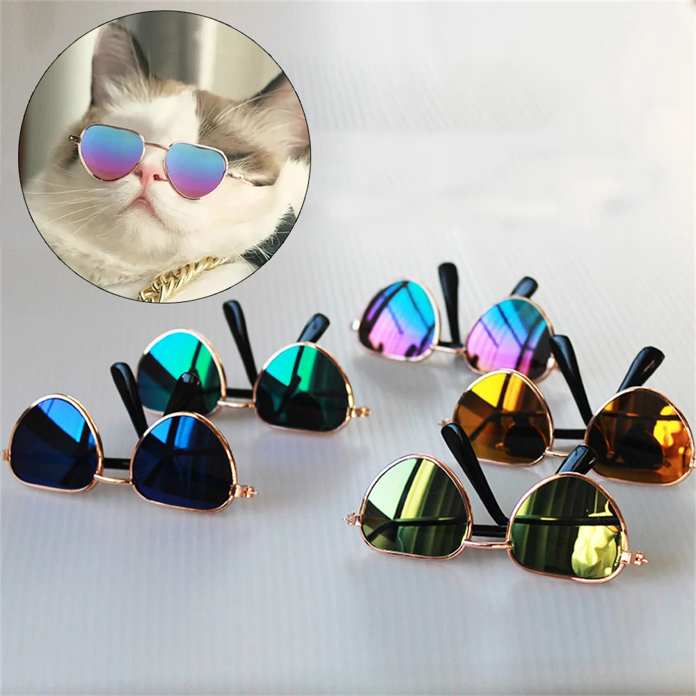 Gafas de sol Sphynx con brillo de cristal para gato y perro pequeño - imagen 3