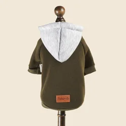 Sudadera con Capucha para Perros Pequeños – Chaqueta Otoño e Invierno