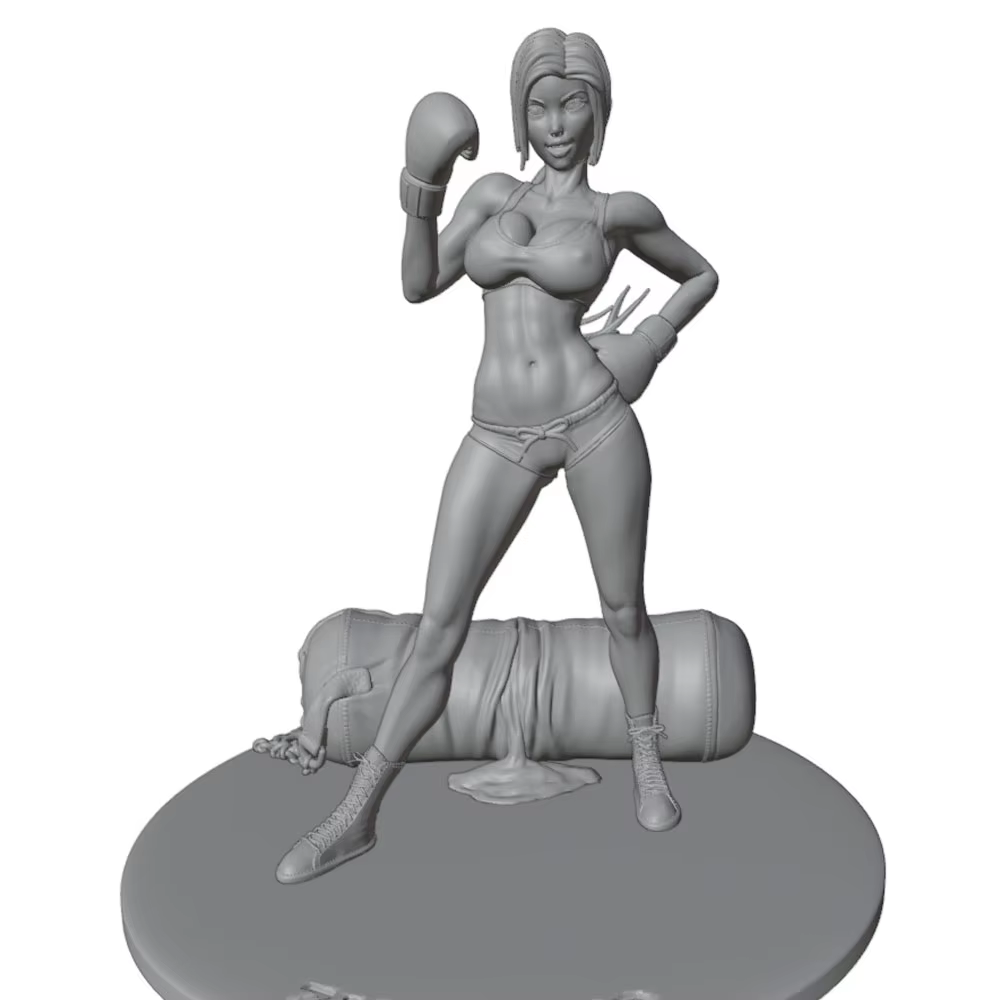Kit DIY de modelo de resina gris impreso en 3D para miniatura