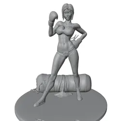 Kit DIY de modelo de resina gris impreso en 3D para miniatura