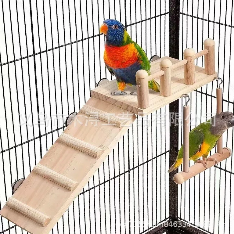 Plataforma montada para aves