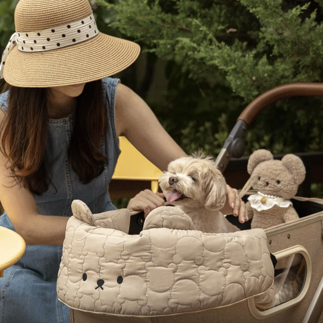 Colchoneta impermeable reversible para carrito de gatos y perros - imagen 4