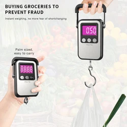 Báscula colgante digital para gatos y perros – Con pantalla