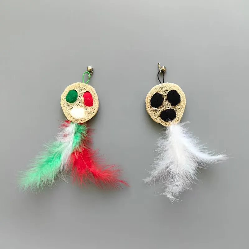Varita interactiva con plumas para gatos – Juguete de ejercicio - imagen 3