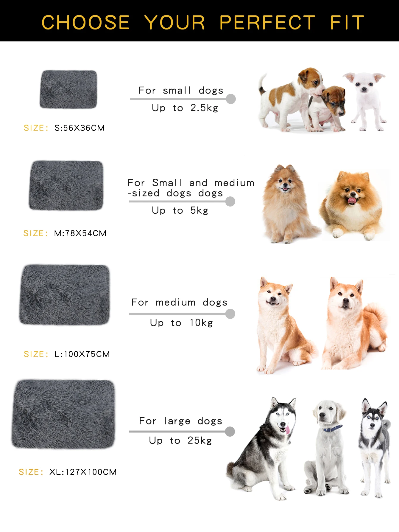 Manta BeiYu Pet de felpa para perros y gatos